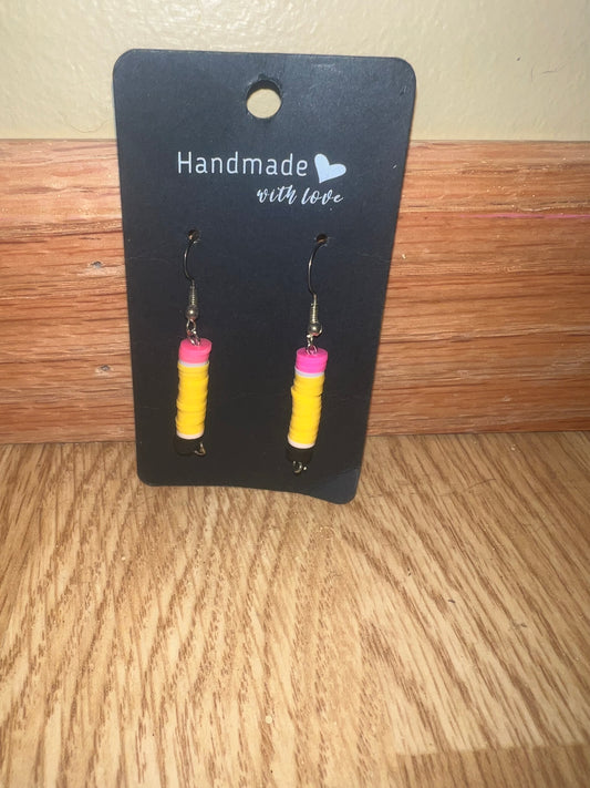 Pencil earrings